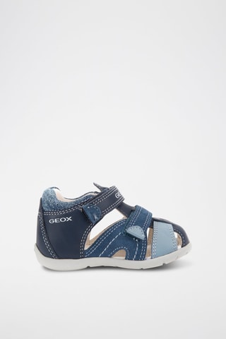 Leren Sandalen Kaytan - Blauw