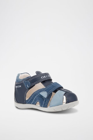 Leren Sandalen Kaytan - Blauw
