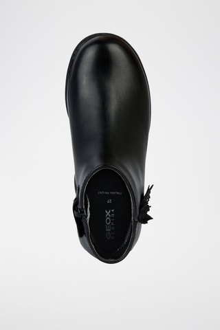 Leren Low Boots Shawntel - Zwart