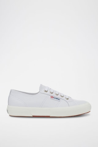 Zapatillas de piel 2750-NAPLNGCOTU - Blanco