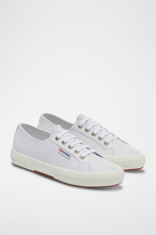 Zapatillas de piel 2750-NAPLNGCOTU - Blanco