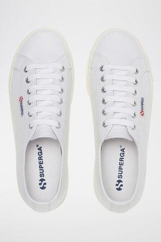 Zapatillas de piel con plataforma 2790 NAPPA - Blanco