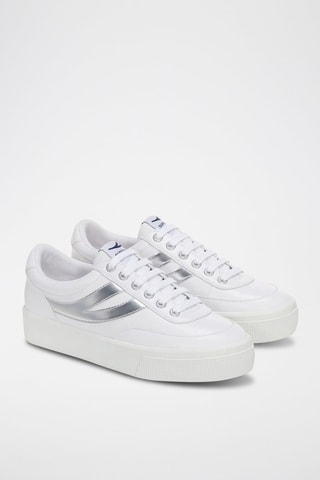 Zapatillas con plataforma 2750 PLATEFORM BLOCKS MIR - Blanco