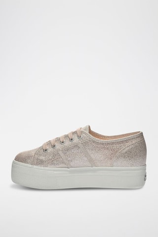 Platform Sneakers - Beige