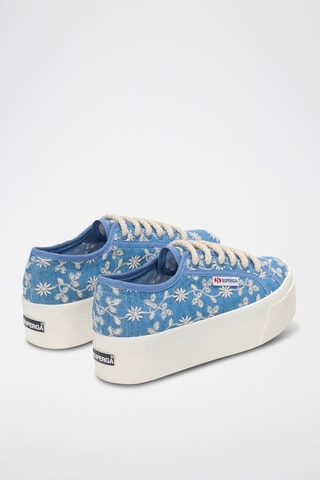 Platform Sneakers - Blauw
