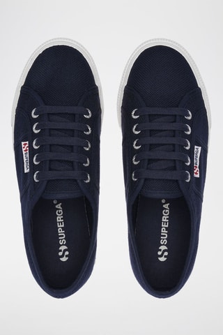 Platform Sneakers - Marineblauw