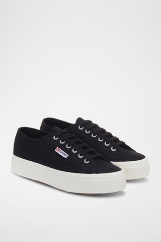 Platform Sneakers - Zwart