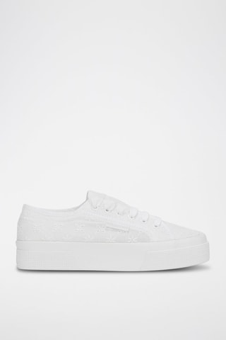 Platform Sneakers - Wit
