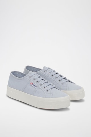 Platform Sneakers - Hemelsblauw