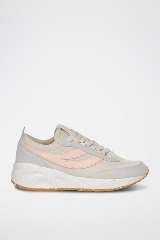 Wedge Sneakers - Beige