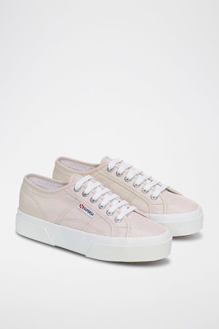 Zapatillas con plataforma 2740 PLATEFORM LAME - Rosa pastel