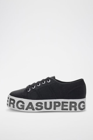 Platform Sneakers - Zwart