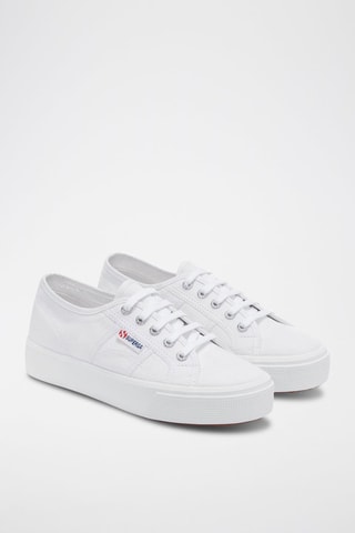 Platform Sneakers - Wit