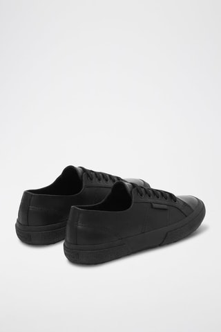 Leren Sneakers - Zwart