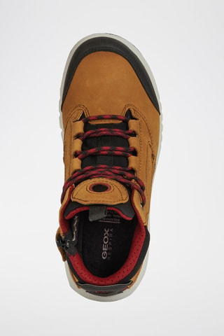 Hoge Nubuck Sneakers Aerenter - Camel