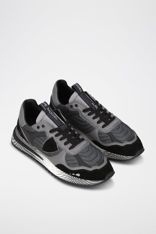 Leren Sneakers - Grijs