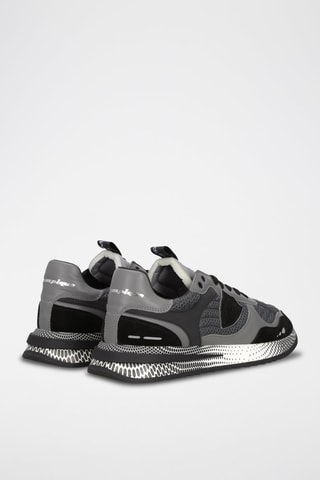 Leren Sneakers - Grijs