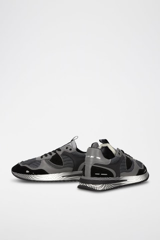 Leren Sneakers - Grijs