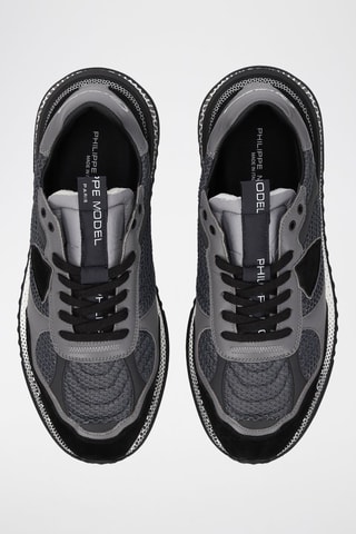 Leren Sneakers - Grijs