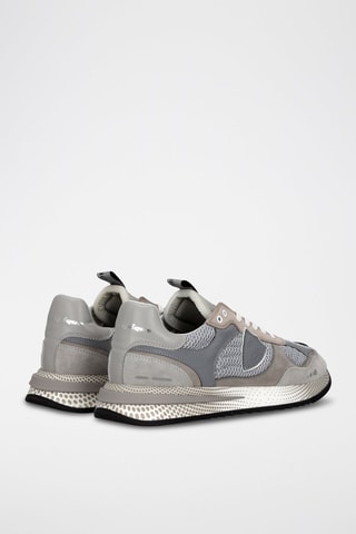 Leren Sneakers - Grijs
