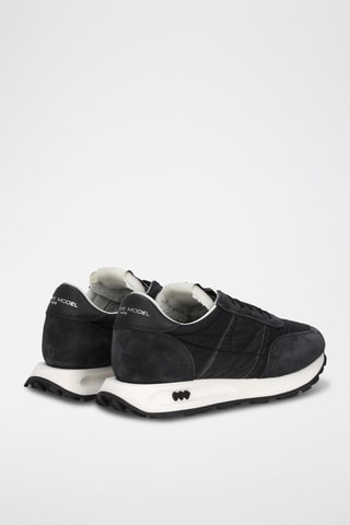 Leren Sneakers - Zwart
