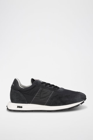 Leren Sneakers - Zwart