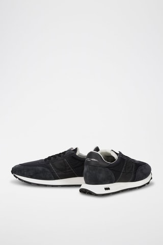 Leren Sneakers - Zwart