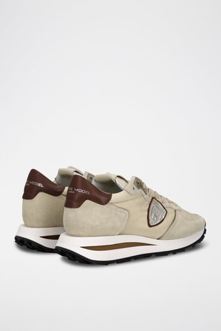 Leren Sneakers - Beige