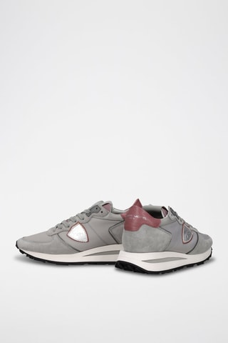 Leren Sneakers - Grijs