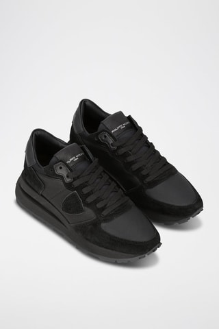 Geitenleren Sneakers - Zwart