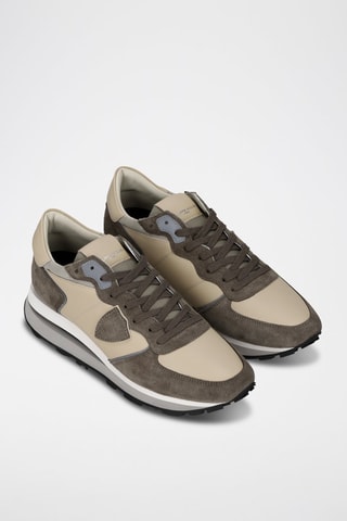 Leren Sneakers - Beige