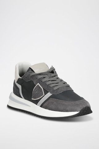 Leren Sneakers - Grijs