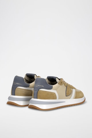 Leren Sneakers - Beige