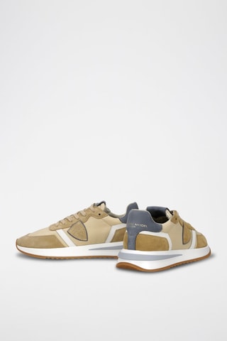 Leren Sneakers - Beige
