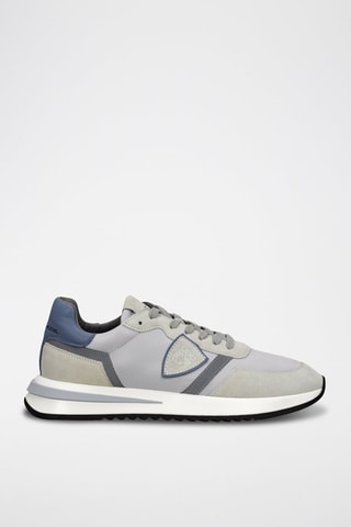 Leren Sneakers - Grijs
