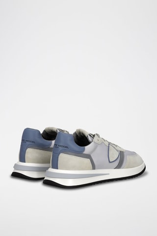 Leren Sneakers - Grijs
