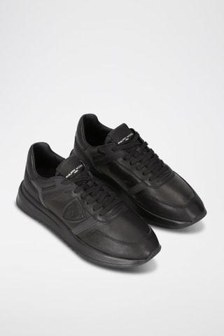 Leren Sneakers - Zwart