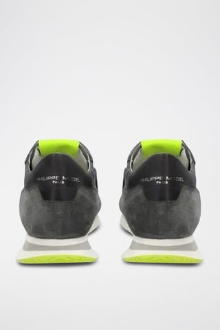 Leren Sneakers - Antraciet