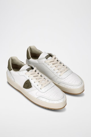 Geitenleren Sneakers - Wit