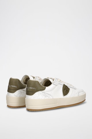 Geitenleren Sneakers - Wit