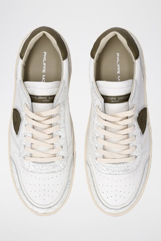 Geitenleren Sneakers - Wit