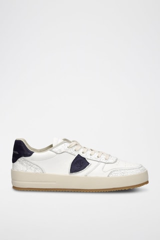 Geitenleren Sneakers - Wit