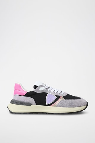 Nubuck Sneakers - Paars