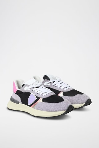 Nubuck Sneakers - Paars
