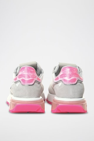 Leren Sneakers - Grijs