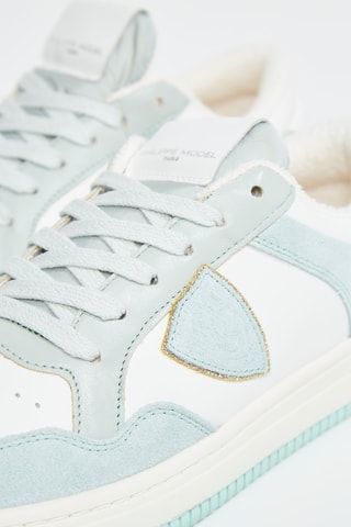 Leren Sneakers Veau - Wit