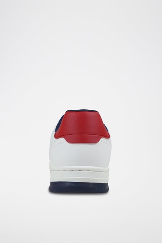 Sneakers John SR - Ecru en Marineblauw