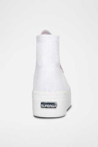 Platform Sneakers 2705-HI TOP Wit