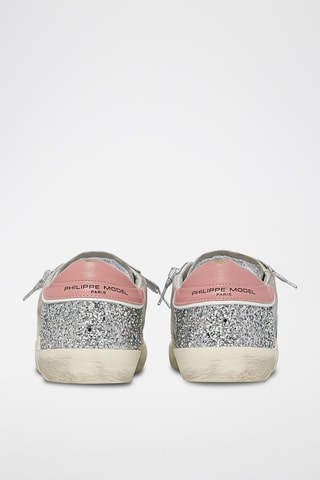Leren Sneakers - Grijs