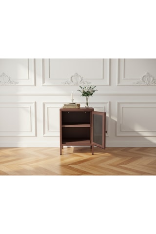 Table de chevet 1 porte - 60 x 40 x 35 cm
